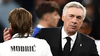 Modric pidió la continuidad de Ancelotti tras caída ante City: “Merece seguir”