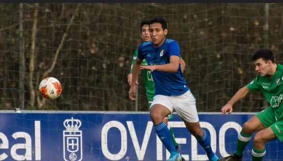 Leonardo de la Cruz juega actualmente en el Real Oviedo. (Foto: Difusión)