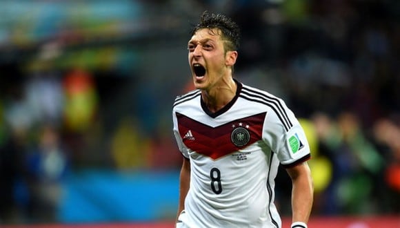 Mesut Özil fue campeón con Alemania del Mundial Brasil 2014. (Foto: Getty Images)