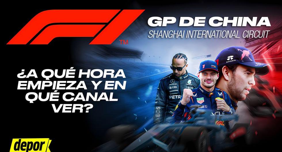 ¿A qué hora es la carrera del GP de China 2024 EN VIVO? Dónde ver la Formula 1