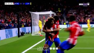 El ‘Cholo’ se volvió loco: doblete de Antoine Griezmann para el 2-2 del Atlético vs. Liverpool [VIDEO]