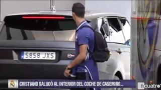 Cristiano Ronaldo se enfureció con Casemiro: el video por llegar tarde a concentración [VIDEO]