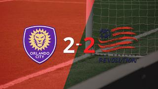 Con doblete de Adam Buksa, New England Revolution empató con Orlando City SC 2-2