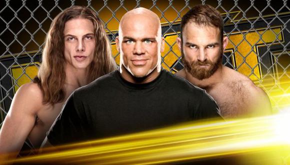 Kurt Angle reaparecerá en WWE como árbitro especial en un combate de NXT. (WWE)