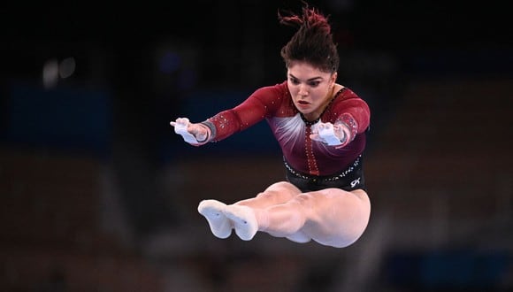 Alexa Moreno avanzó a la final de gimnasia artística en Tokio 2020. (Foto: AFP)