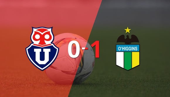 Por la mínima diferencia, O'Higgins se quedó con la victoria ante Universidad de Chile en el estadio Estadio Santa Laura-Universidad SEK