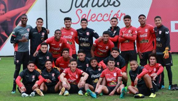 La Selección Peruana Sub-20 se medirá con Estados Unidos, Paraguay y México. (Foto: FPF)
