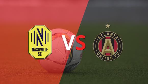 ¡Ya se juega la etapa complementaria! Nashville SC vence Atlanta United por 2-1