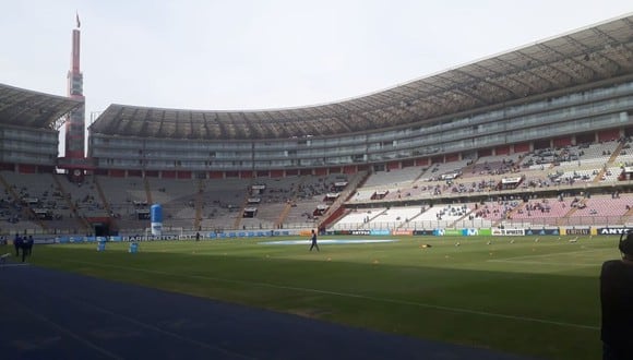 Alianza Lima no descarta jugar en el Estadio Nacional, sino se terminan con los trabajos de iluminación en Matute a tiempo. (Foto: Giancarlo Ávila)