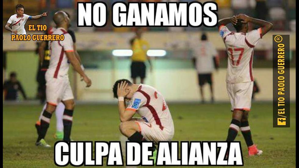 Universitario de Deportes: los memes tras el empate 3-3 ante Ayacucho FC