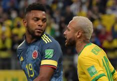 Colombia cayó 1-0 ante Brasil y se ubica ahora en zona de repechaje