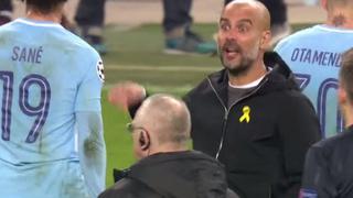 ¡A la calle, señor! Guardiola reclamó, fue expulsado y su reacción final está dando que hablar en el mundo