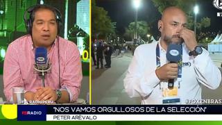 No aguantó: Peter Arévalo rompió en llanto tras derrota de Perú en la Copa América [VIDEO]