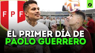 Selección Peruana: así entrena Paolo Guerrero en su regreso a la Bicolor