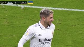 Todo sentenciado: goles de Lucas Vázquez y ‘Fede’ Valverde para el 3-1 del Real Madrid vs. Sevilla
