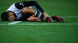 Una dura baja: Ezequiel Garay sufrió terrible lesión y estará varias semanas fuera de las canchas