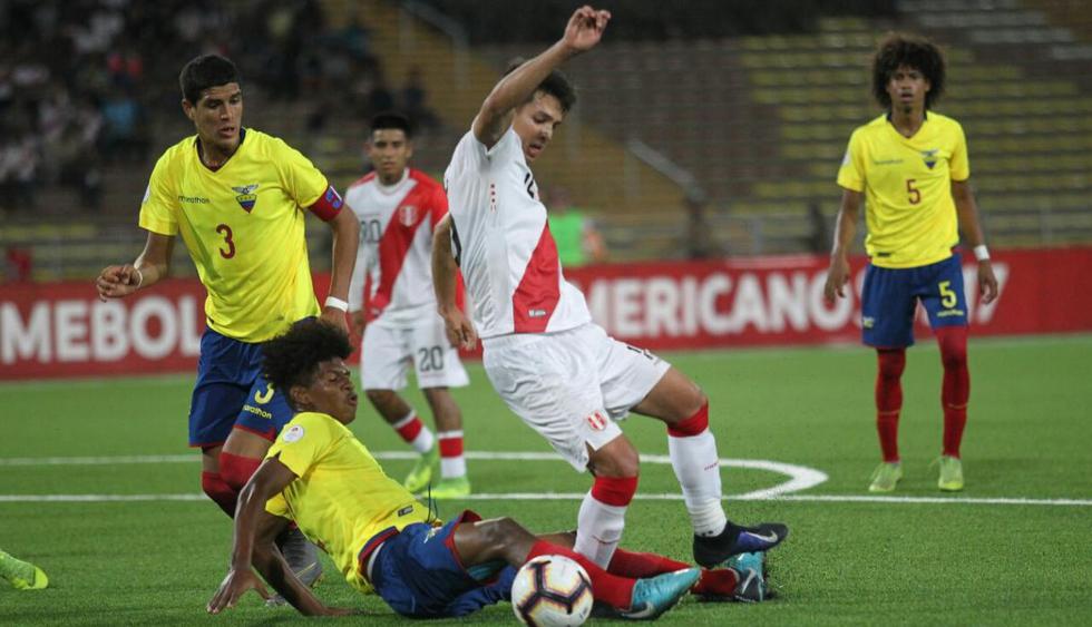 Perú vs. Ecuador por el Sudamericano Sub 17. (Foto: Fernando Sangama)