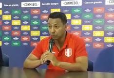 Solano tras la victoria de Perú: “No sé si los chicos se enteraron que Gareca estaba en el estadio” [VIDEO]