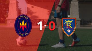 A Chicago Fire le alcanzó con un gol para derrotar a Real Salt Lake en el estadio Soldier Field