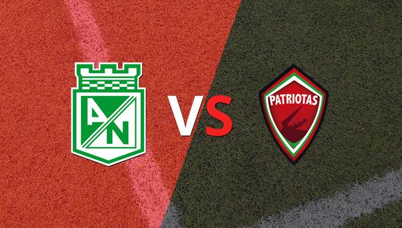 Inicia el partido entre At. Nacional y Patriotas FC