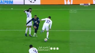 Es un monstruo: golazo monumental de Mbappé para el 1-0 del PSG vs Real Madrid [VIDEO]