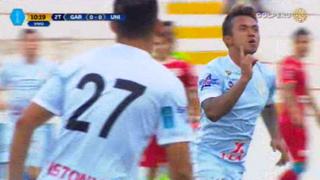 Defensa de Universitario se quedó dormida y Joazhiño Arroe anotó golazo para Garcilaso
