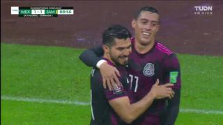 No contaban con su astucia: golazo de Henry Martín para el 2-1 del México vs. Jamaica [VIDEO]