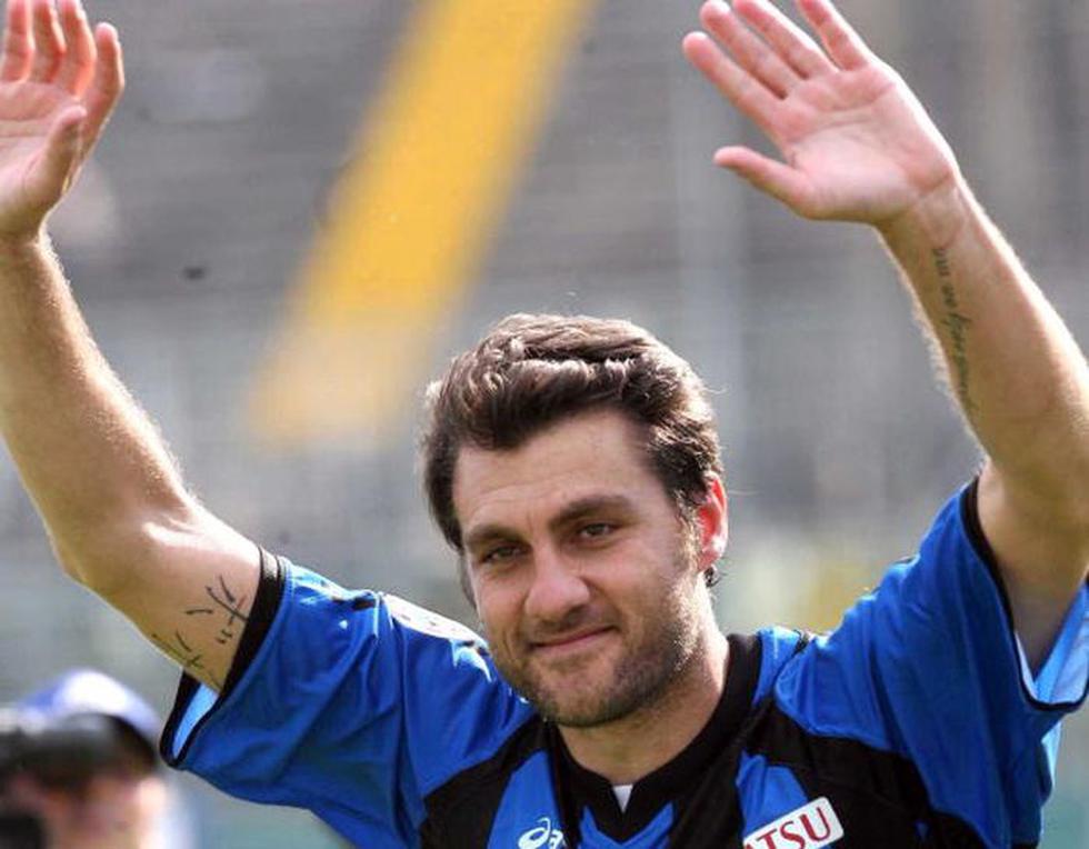 Christian Vieri jugó en 13 clubes en su carrera. El delantero paseó su juego por el Atlético de Madrid, Lazio, Inter, etc.
