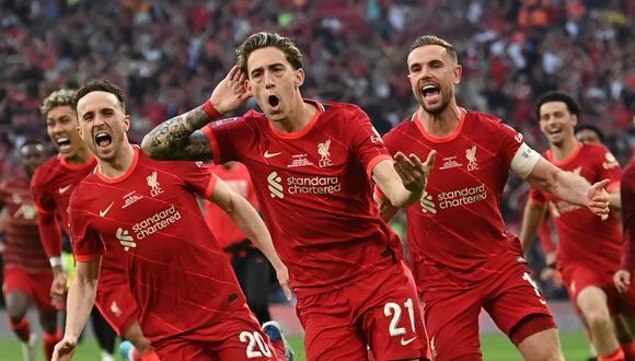 Liverpool ganó la Copa de la Liga y la Copa FA esta temporada. (Foto: AFP)