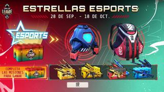 Free Fire: cómo obtener los regalos del evento “Estrellas Esports”