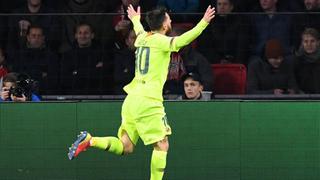 Tenía que aparecer él: pared con Dembélé y golazo de Messi en el Barcelona vs. PSV [VIDEO]