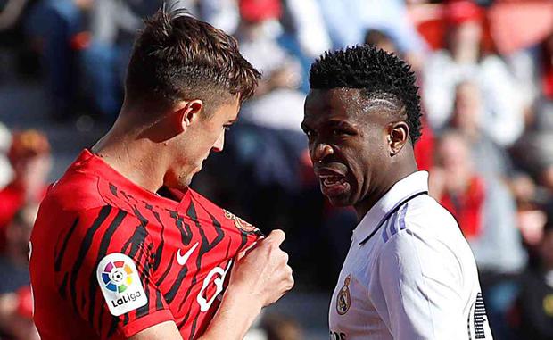 Vinícius Júnior tuvo un partido bastante áspero ante el Mallorca. (Foto: Getty Images)