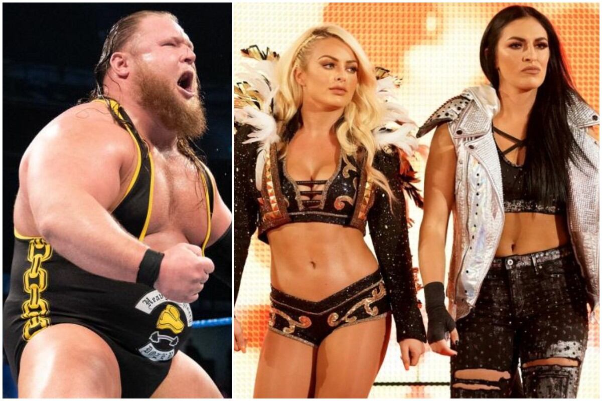 Otis, Mandy Rose y Sony Deville se encuentran involucrados en una historia en SmackDown. (Foto: WWE)