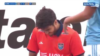 Fue cambiado entre lágrimas: la lesión de Beto Da Silva en el Sporting Cristal vs. Vallejo [VIDEO]