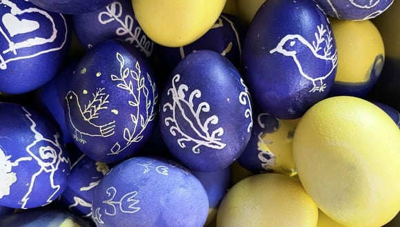 Los huevos y conejos de Pascua son una tradición en Estados Unidos (Foto: AFP)