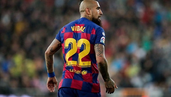 Arturo Vidal, con pasado en Colo Colo, juega hoy como centrocampista en el FC Barcelona de LaLiga española. (Foto: Getty Images)