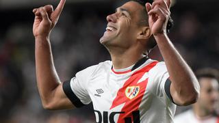 La reacción del ‘Tigre’: así celebró Radamel Falcao el triunfo sobre el FC Barcelona