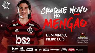 Era un secreto a voces: Filipe Luis es anunciado oficialmente como nuevo jugador del Flamengo
