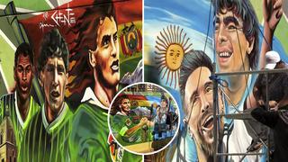 Autoridades bolivianas fueron criticadas por polémico mural previo a su encuentro contra Argentina