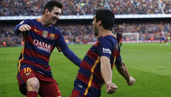 Suárez y Messi lideran la tabla de goleadores de la Copa del Rey.