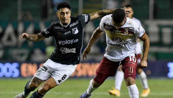 Partido parejo: Deportivo Cali y Tolima igualaron 1-1 por la final de la Superliga de Colombia 2022. (Foto: Prensa Dimayor)