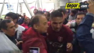Selección Peruana: Paolo Guerrero fue ovacionado tras la práctica