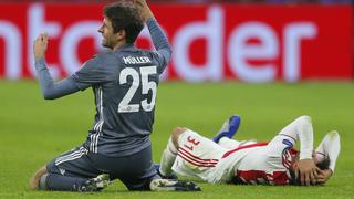 "No fue intencional": Müller ofreció disculpas a Tagliafico por su tacle a la cabeza [FOTO]