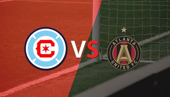 Chicago Fire y Atlanta United se mantienen sin goles al finalizar el primer tiempo