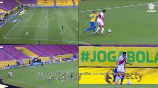 Salieron a la luz: Neymar y Santamaría, los audios del VAR antes del 1-0 de Brasil [VIDEO]