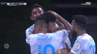 Christian Cueva y su asistencia para el gol de Al Fateh ante Al Faisaly por la liga saudí [VIDEO]