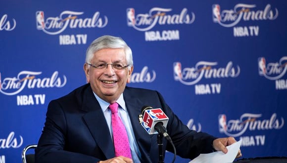 David Stern falleció este miércoles 1 de enero del 2020 a los 77 años. (Foto: AFP)