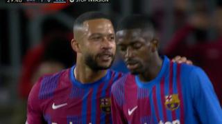 ¡Ay, Dembélé, si quisieras! Jugada ‘mesiánica’ y Depay anota el 1-0 del Barcelona-Celta [VIDEO]