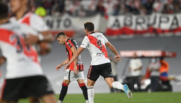 Imparable: con tres goles de Julián Álvarez, River Plate venció 4-1 a Patronato en el Monumental. (River Plate)