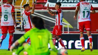 Regalo de aniversario: Necaxa venció 2-1 a Santos Laguna en Aguascalientes